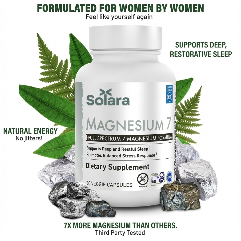 Solara's Magnesium 7 Blend For Women