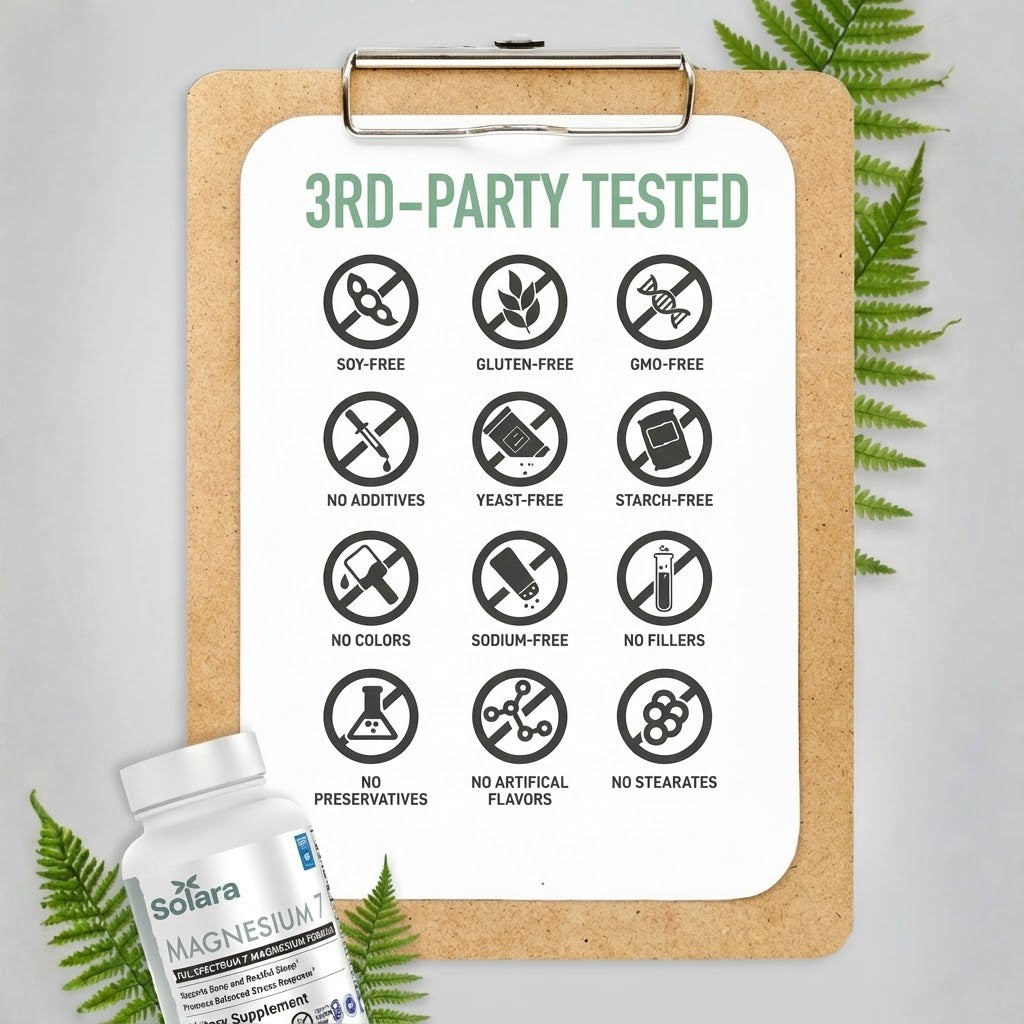 Solara's Magnesium 7 Blend For Women